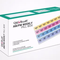renewa 14 AM/PM Weekly Pill Box Pill Box-picture-10
