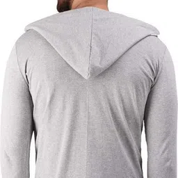 trendolo Men Straight Full Sleeve Grey Shrug image 2