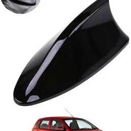 ccmm Unique New Design Shark Shape Waterproof Black Shinny Antenna For Car-27 Universal Black Waterproof Car Roof Shark Antenna-27 Satellite Vehicle Antenna-picture-26