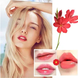 bigbalist Jelly Lip Balm with Real Flower | Moisturizing Lipstick image 3