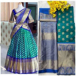 jaimit fashion Embroidered, Printed Semi Stitched Lehenga Choli image 3