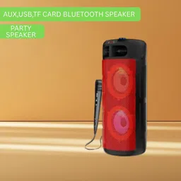 FRONY Paris (WIRELESS BLUETOOTH PARTY SPEAKER) HD Quality Sound With Wired MicO363 40 W Bluetooth Party Speaker-picture-10