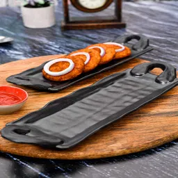 zido Premium_1 platter b-747 with 1 dip bowl B-958_h232 Sizzler Tray image 5