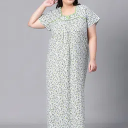 clochoice Women Nighty with Robe-picture-16