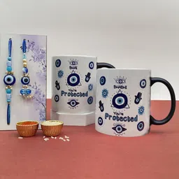 home delight Bhaiya Bhabhi BB-MagicMugCombo-01 Assorted Mug Set-picture-19