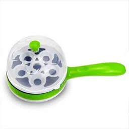 queryzen 2 in 1 Mini Non stick Frying Pan with Steam Egg Boiler Egg Cooker Egg Cooker-picture-17