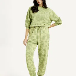 levi's Women Regular Fit Green Cotton Blend Trousers-picture-12