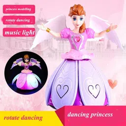 shopee 360 Degree Rotating Musical Dancing Angel Toy with Lights image 5