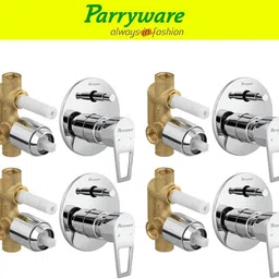 parryware Espirion concealed Diverter Body with Concealed Upper Part set of 4 pic 376 Faucet Set image 1