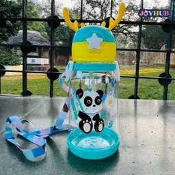 joyhub Deer Horn Kids School Sipper Water Bottle with Strap for girls and boys 600 ml Water Bottle-picture-11