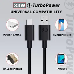 Safa USB Type C Cable 3 A 1 m 33W Turbo Power Super Fast Charging Cable-picture-19
