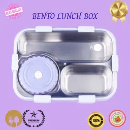 moira international Lunch Box for Kids Compartment Insulated Stainless Steel Tiffin Box for KID_L45 3 Containers Lunch Box-picture-20