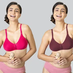 lyra Pack of 2 Women Everyday Non Padded Bra-picture-21
