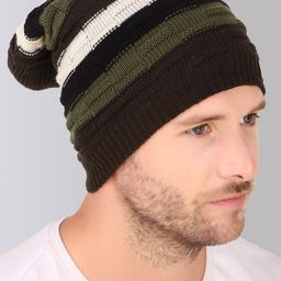hupshy Unisex Self Design Cotton Beanie-picture-38