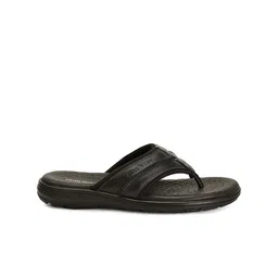 Hush Puppies Men Black Ethnic Leather Slip-on Sandals image 2