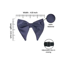 The Tie Hub Men Satin Bow Tie image 5