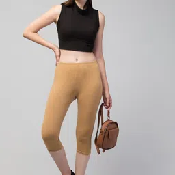 Apraa & Parma Women Pack of 2 Skinny Fit Capris image 2