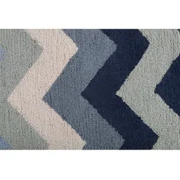 PEQURA Black & Grey Handmade Woollen Carpet image 2