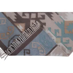 PEQURA Brown & Grey Handmade Woollen Carpet image 4