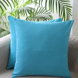 Jamio Firati Blue Set of 2 Square Cushion Covers image 1