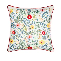 SHADES of LIFE Set of 2 Embroidered Square Cushion Covers image 3