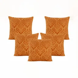ZESTURE Red 10 Pcs Velvet Square Cushion Covers image 3
