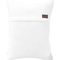 THROWPILLOW White & Blue Ethnic Motifs Printed Square Cushion Cover image 5