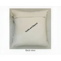 Textile and Beyond Off White Cotton Square Cushion Covers image 5