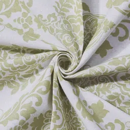 INDHOME LIFE Green & White Set of 5 Ethnic Motifs Square Cushion Covers image 4