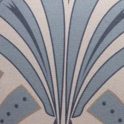 ZEBA Grey & White Floral Square Cushion Cover image 5