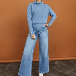 Styli Women Cable Knit Pullover image 4