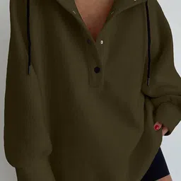 LULU & SKY Hooded Longline Pullover-picture-32