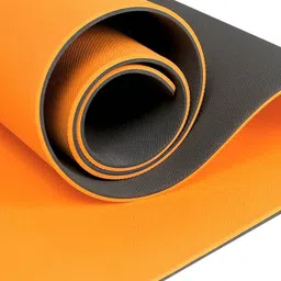 generic mishra..Dual Color ( 6 MM ) YOGA MAT With Carry Bag and Strap For Comfort / Yoga Mat For Meditation, Fitness & Exercise ( 6MM ) (multicolour 4) image 1