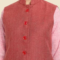 Vastraa Fusion Women Woolen Nehru Jackets image 2