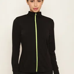 STUDIOACTIV Mock Collar Training Or Gym Sporty Jacket-picture-26
