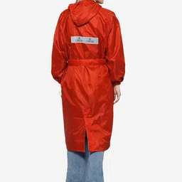 THE CLOWNFISH Waterproof Reversible Hooded Double Layer Rain Jacket image 5
