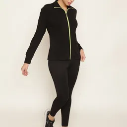 STUDIOACTIV Mock Collar Sporty Jacket image 4