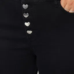 Trendyol Women Clean Look Mid-Rise Jeans image 4