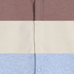 MINI KLUB Infant Boys Pack of 3 Printed Pure Cotton Jhabla image 5