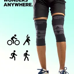 BOLDFIT Set of 2 Knee Support Breathable Lightweight Durable Seams Cap Brace image 2