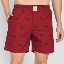 U.S. Polo Assn. Men Pack Of 2 Conversational Printed Cotton Boxers 26077948-1-17730092 image 3