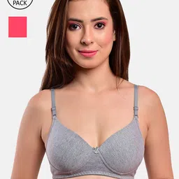 LOTUSLEAF Women Red Bra-picture-18