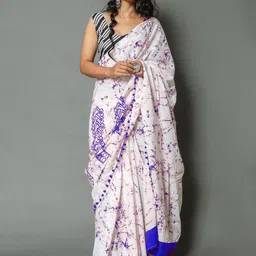 KALINI Tie and Dye Pure Cotton Saree-picture-45