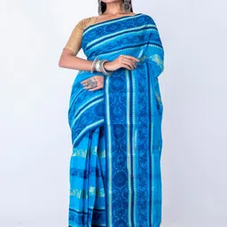Morchari  Woven Design Zari Pure Cotton Saree-picture-30