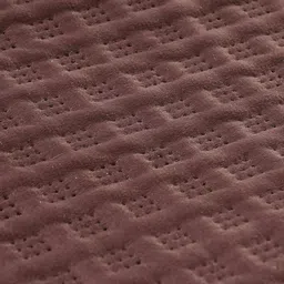 ZESTURE Coffee Brown 6 Pieces Self Design Diwan Set image 3