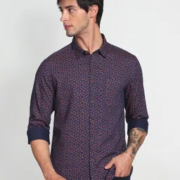Flying Machine Ethnic Motifs Printed Slim Fit Casual Shirt-picture-28
