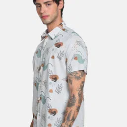 Flying Machine Abstract Print Vacation Shirt image 4