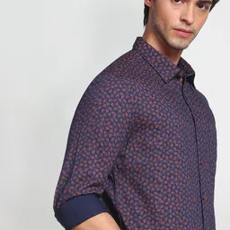 Flying Machine Ethnic Motifs Printed Slim Fit Casual Shirt image 5