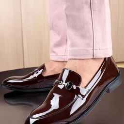 Bxxy Men Buckle Detailed Formal Loafers-picture-13