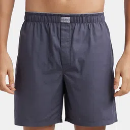 Jockey Men Mid Rise Cotton Shorts-picture-36